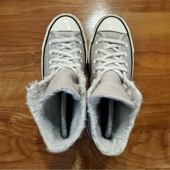Converse Chuck 70 Hi Cozy Club Womens Size 5 Light Pink Athletic Shoes Sneakers - Picture 8 of 16